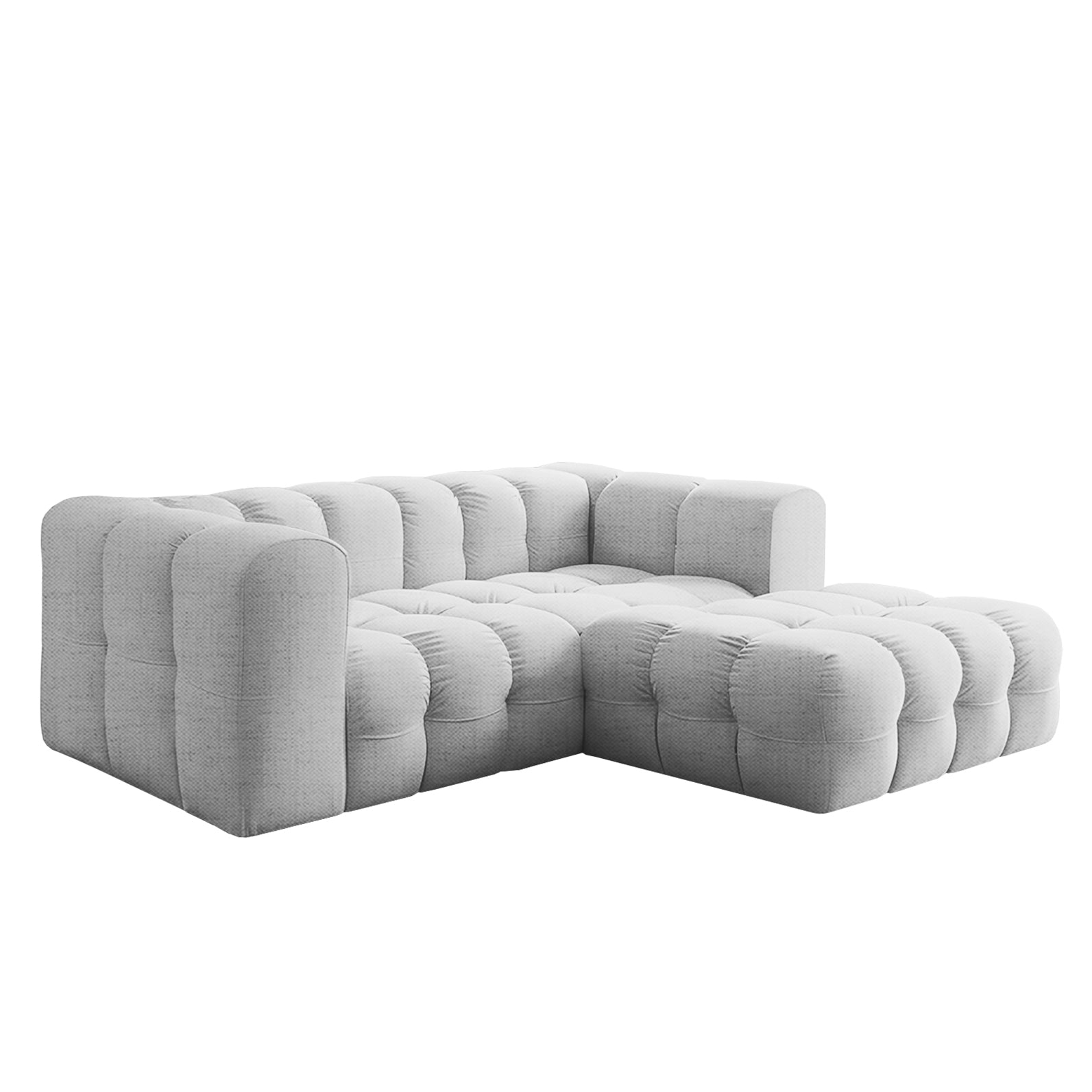 Baloo L mini narożnik w tkaninie Moly