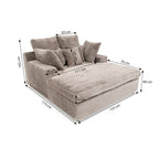 Lazy One sofa w tkaninie Tilia