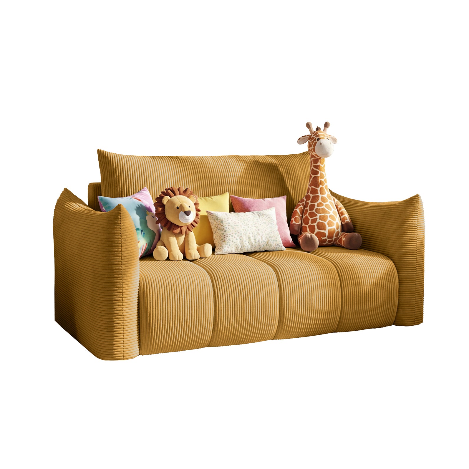 Sofa Flo w tkaninie Poso