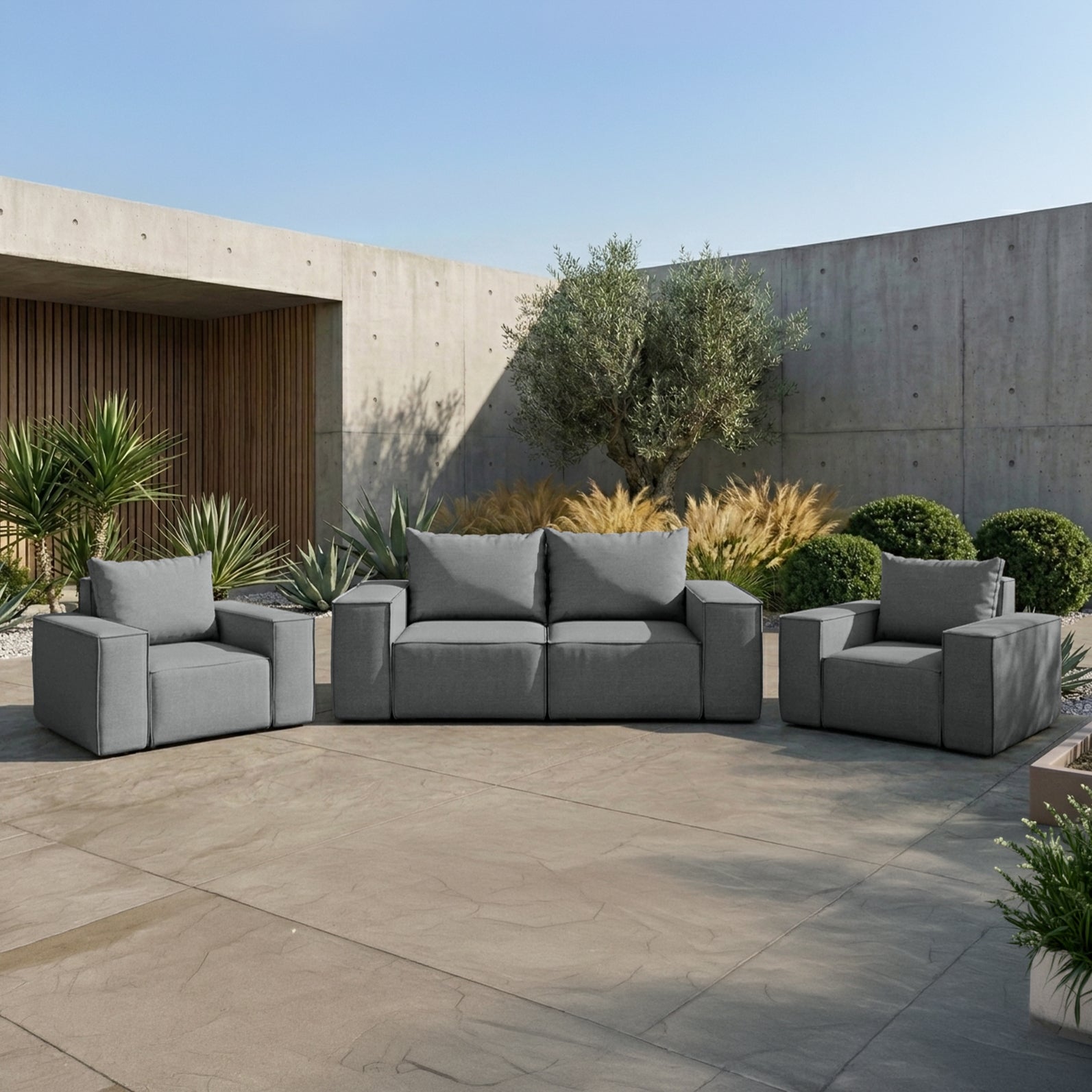 Zestaw ogrodowy 2+1+1 system Garden