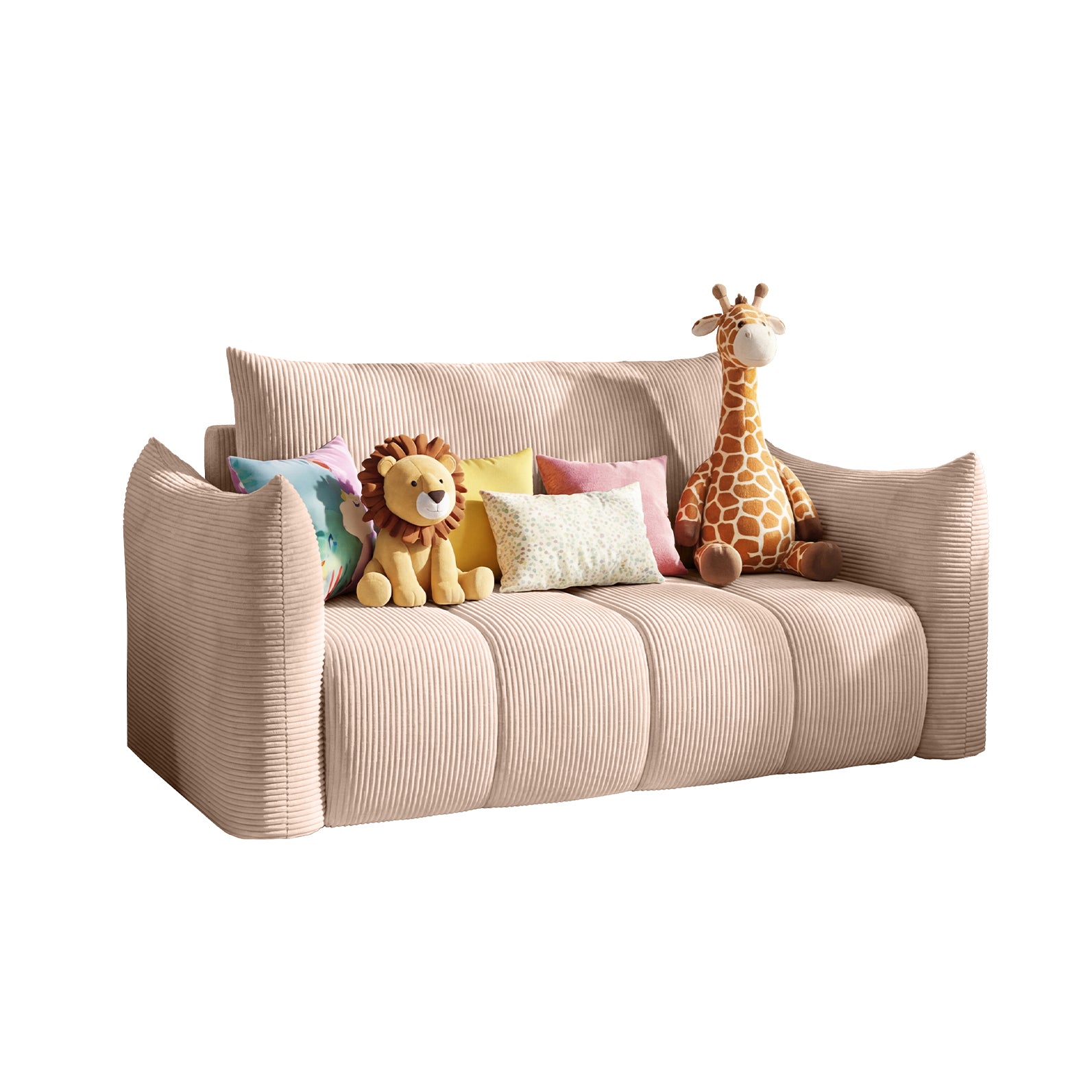 Sofa Flo w tkaninie Poso