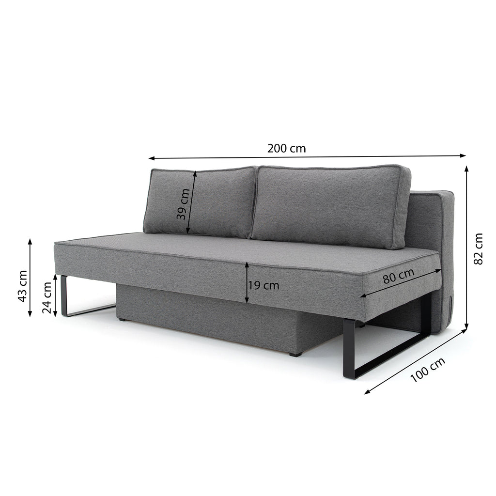 Sofa Nomi w tkaninie Faro
