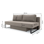 Sofa Nomi w tkaninie Faro