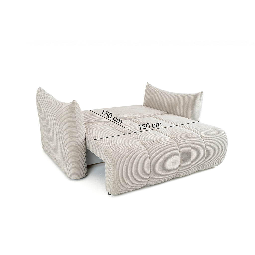 Sofa Flo w tkaninie Poso