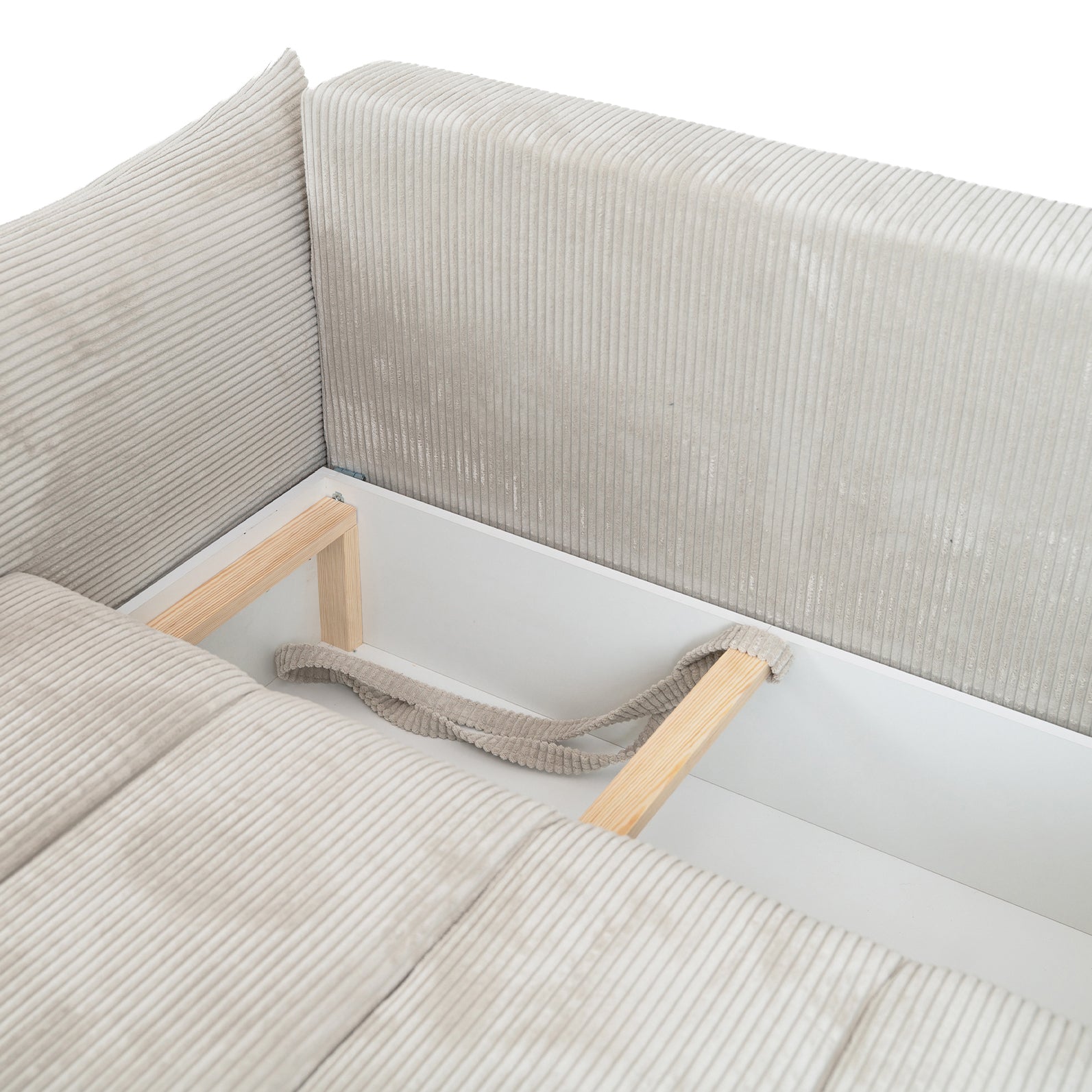 Sofa Flo w tkaninie Poso