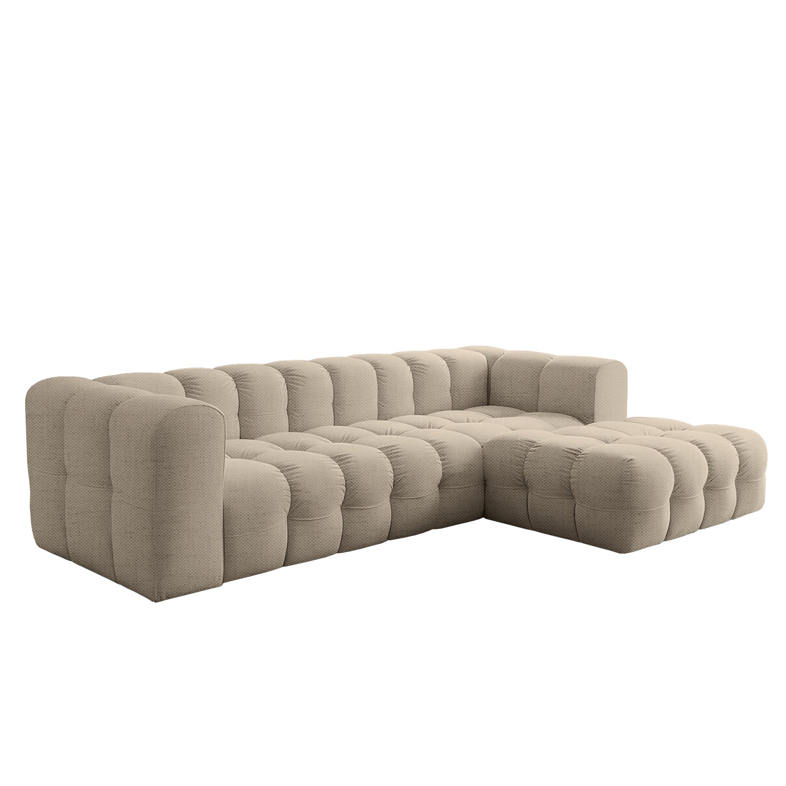 Baloo L narożnik w tkaninie Moly