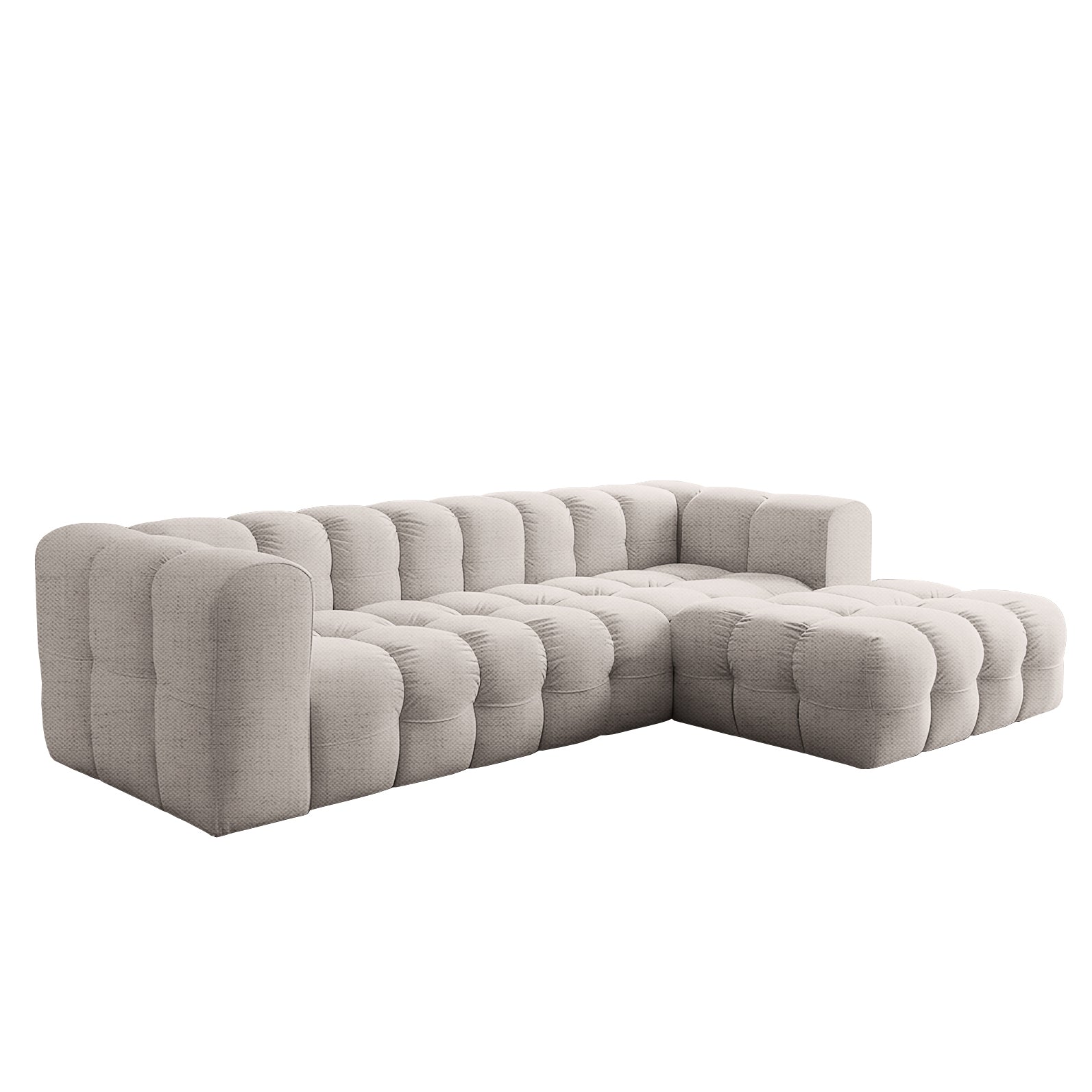 Baloo L narożnik w tkaninie Moly