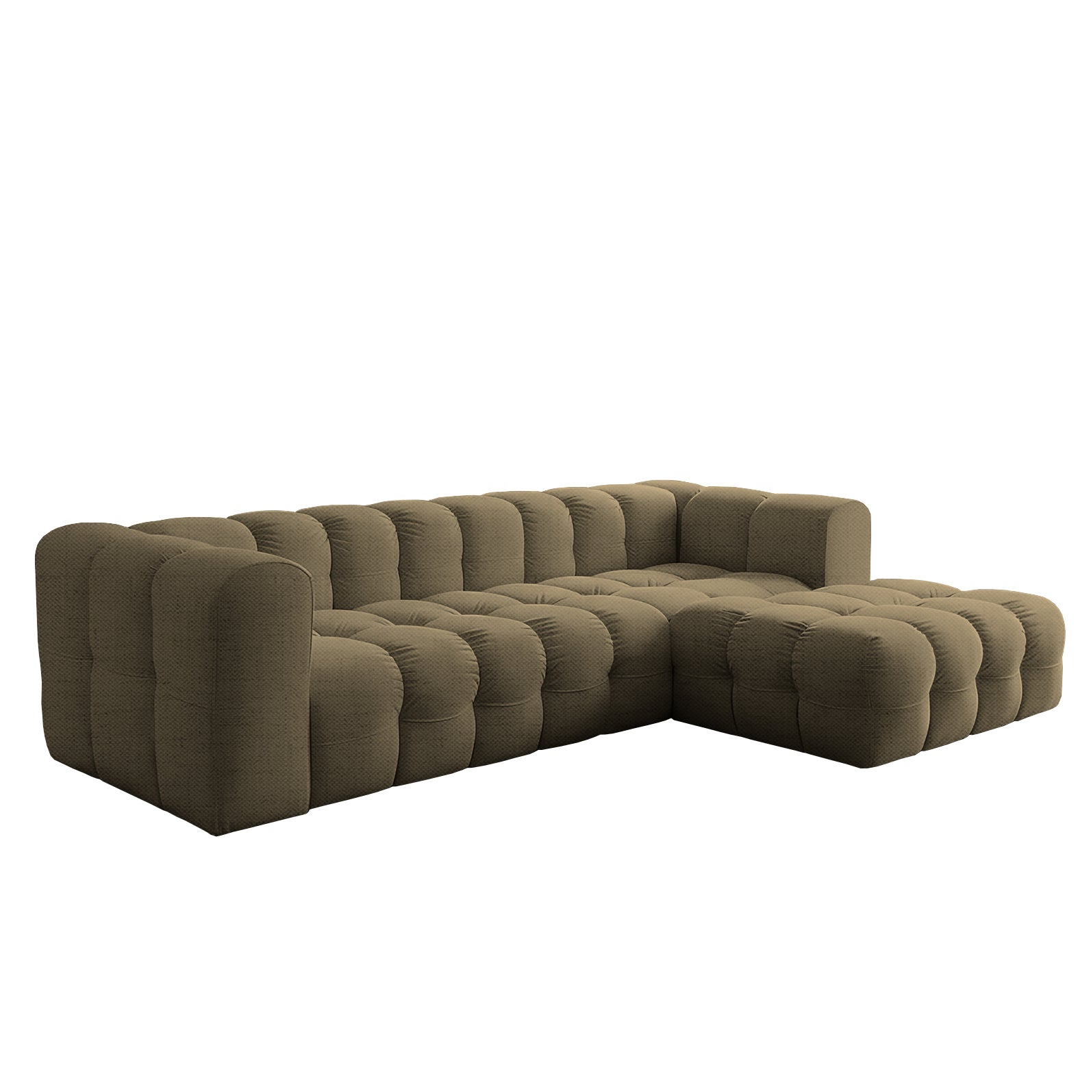 Baloo L narożnik w tkaninie Moly