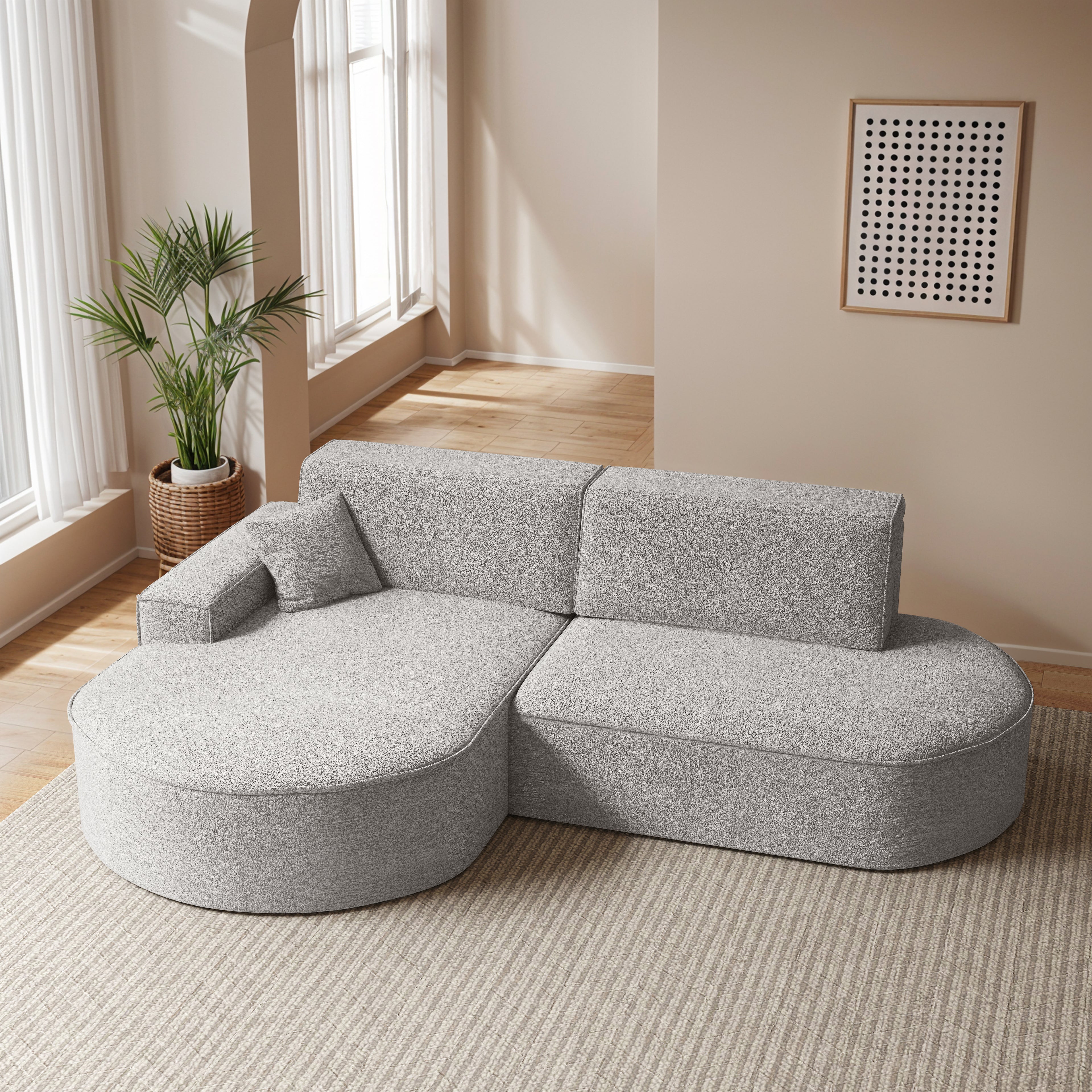 PARMA PRO narożnik w tkaninie Arena