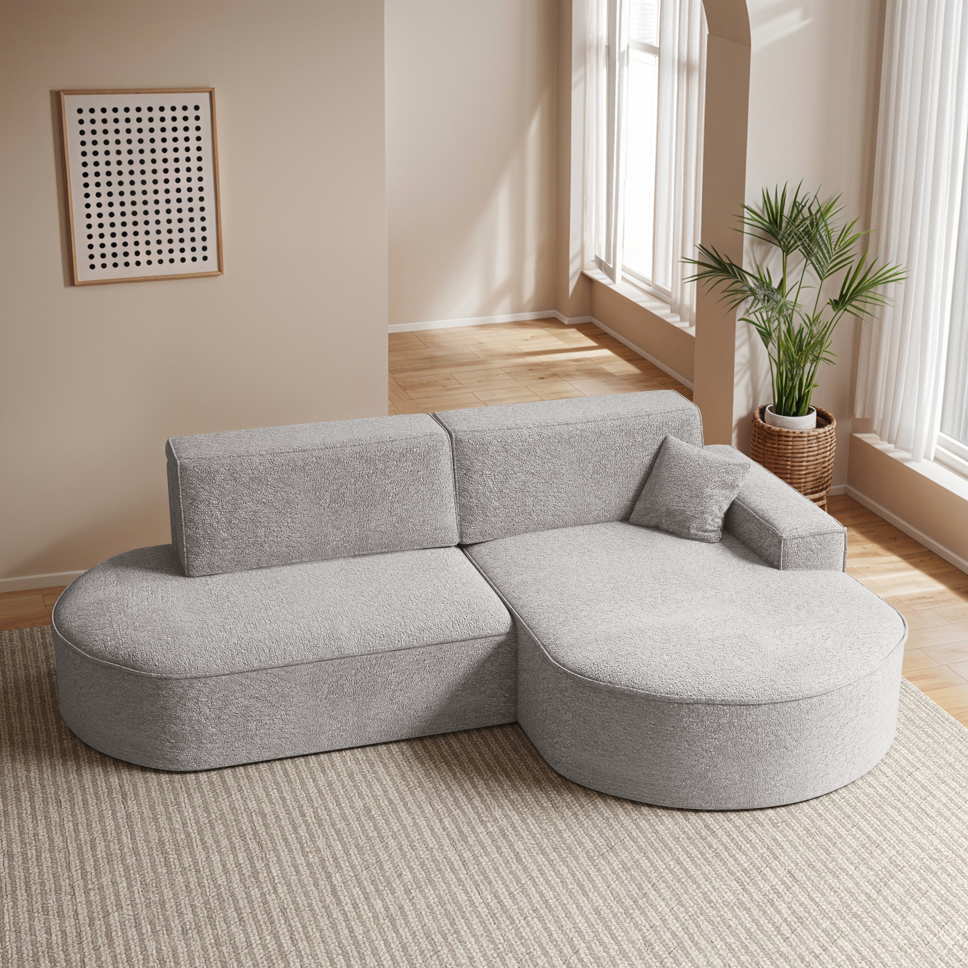 PARMA PRO narożnik w tkaninie Arena