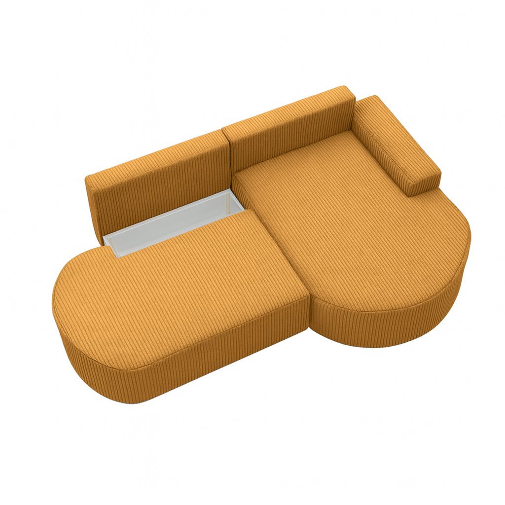 PARMA PRO narożnik w tkaninie poso