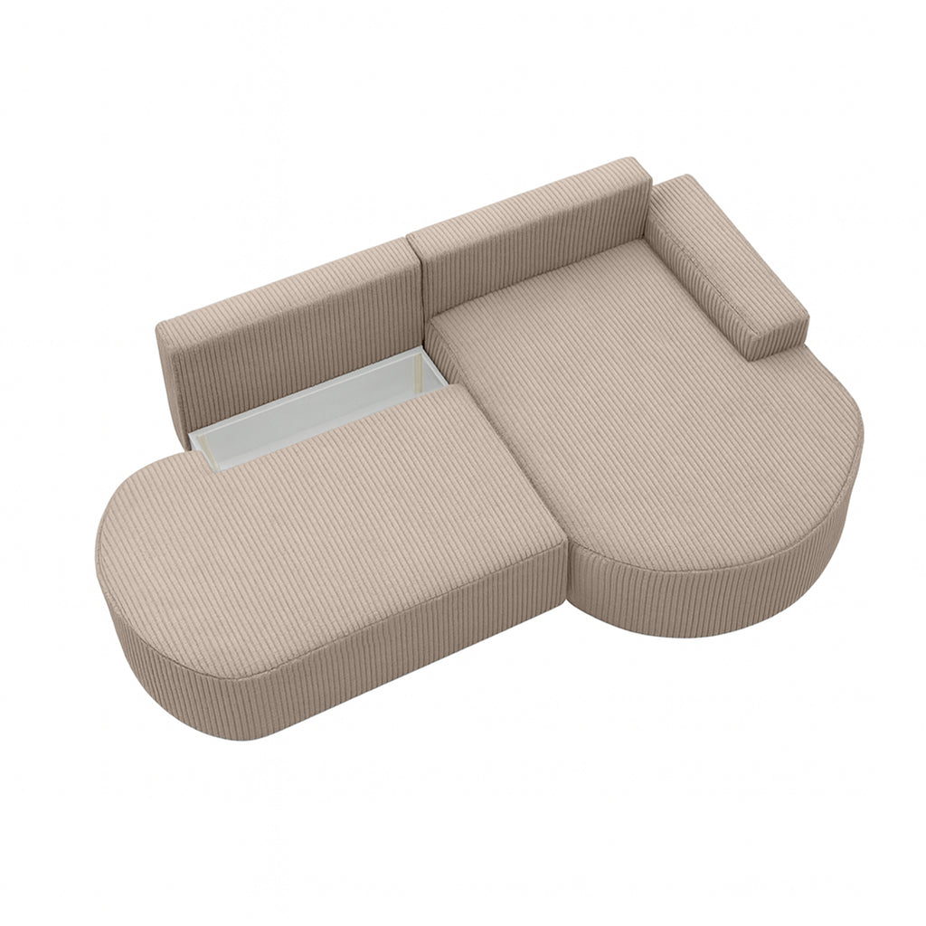 PARMA PRO narożnik w tkaninie poso