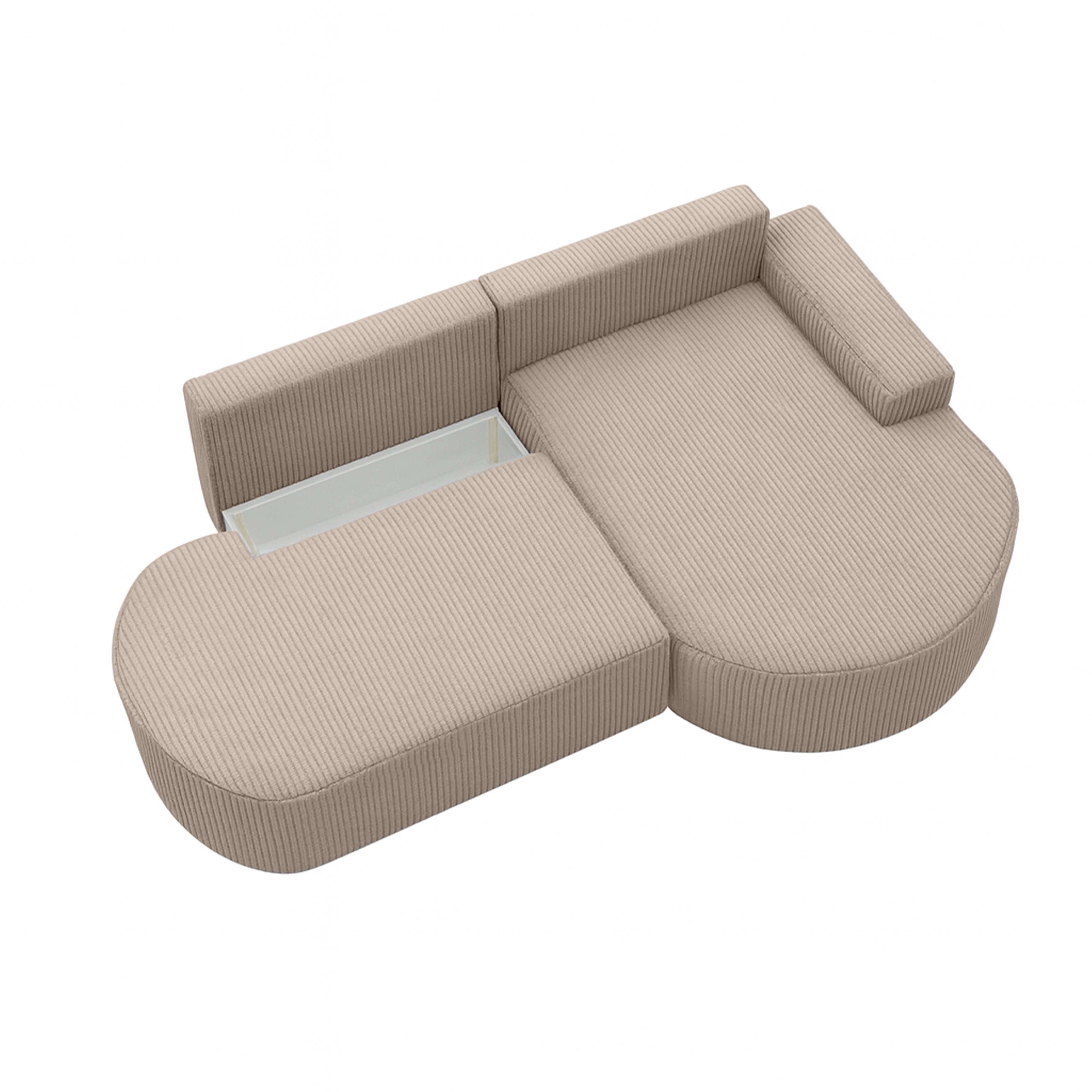 PARMA PRO narożnik w tkaninie poso