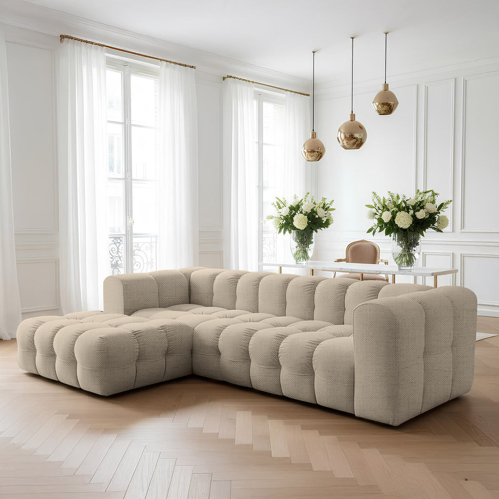 Baloo L narożnik w tkaninie Moly