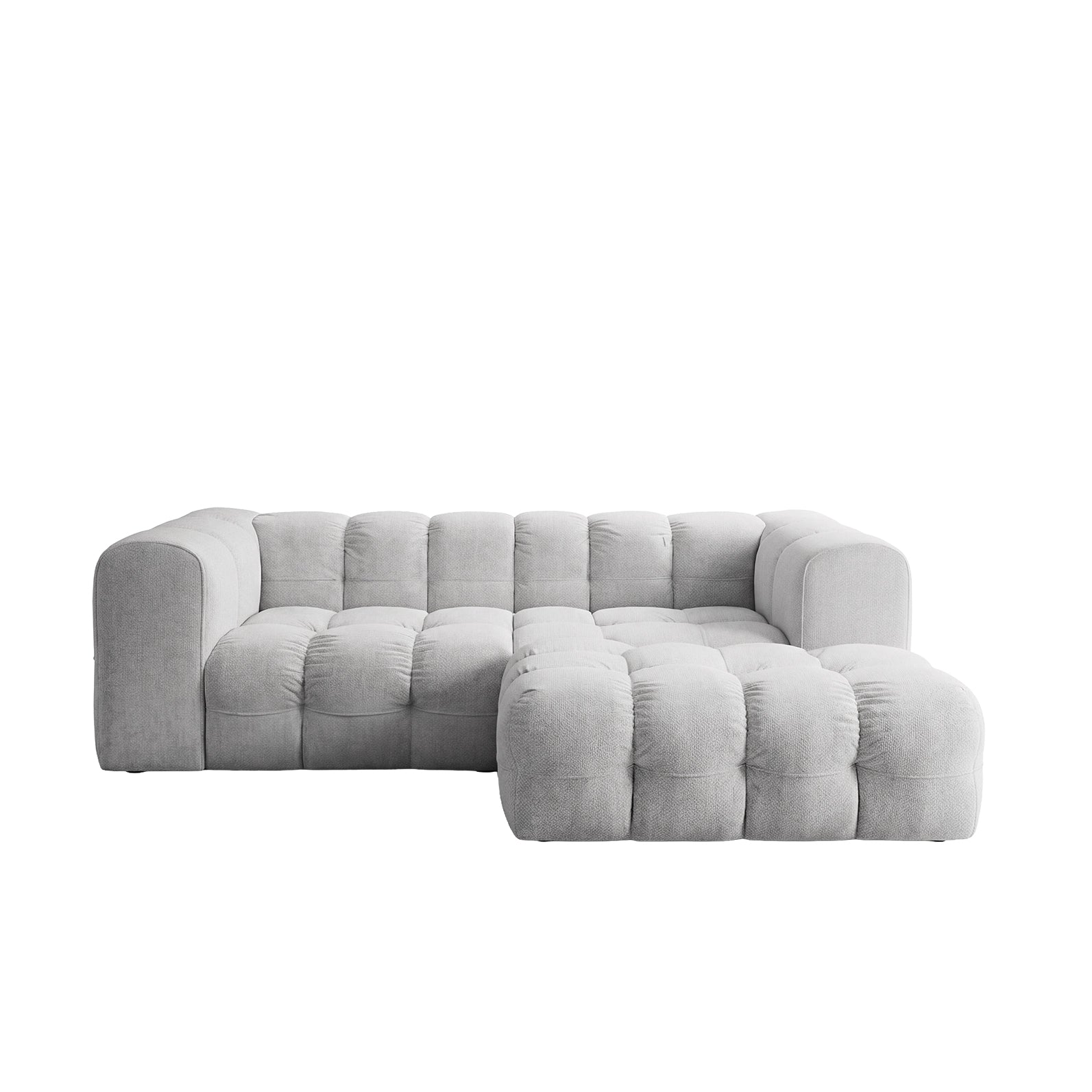 Baloo L mini narożnik w tkaninie Moly