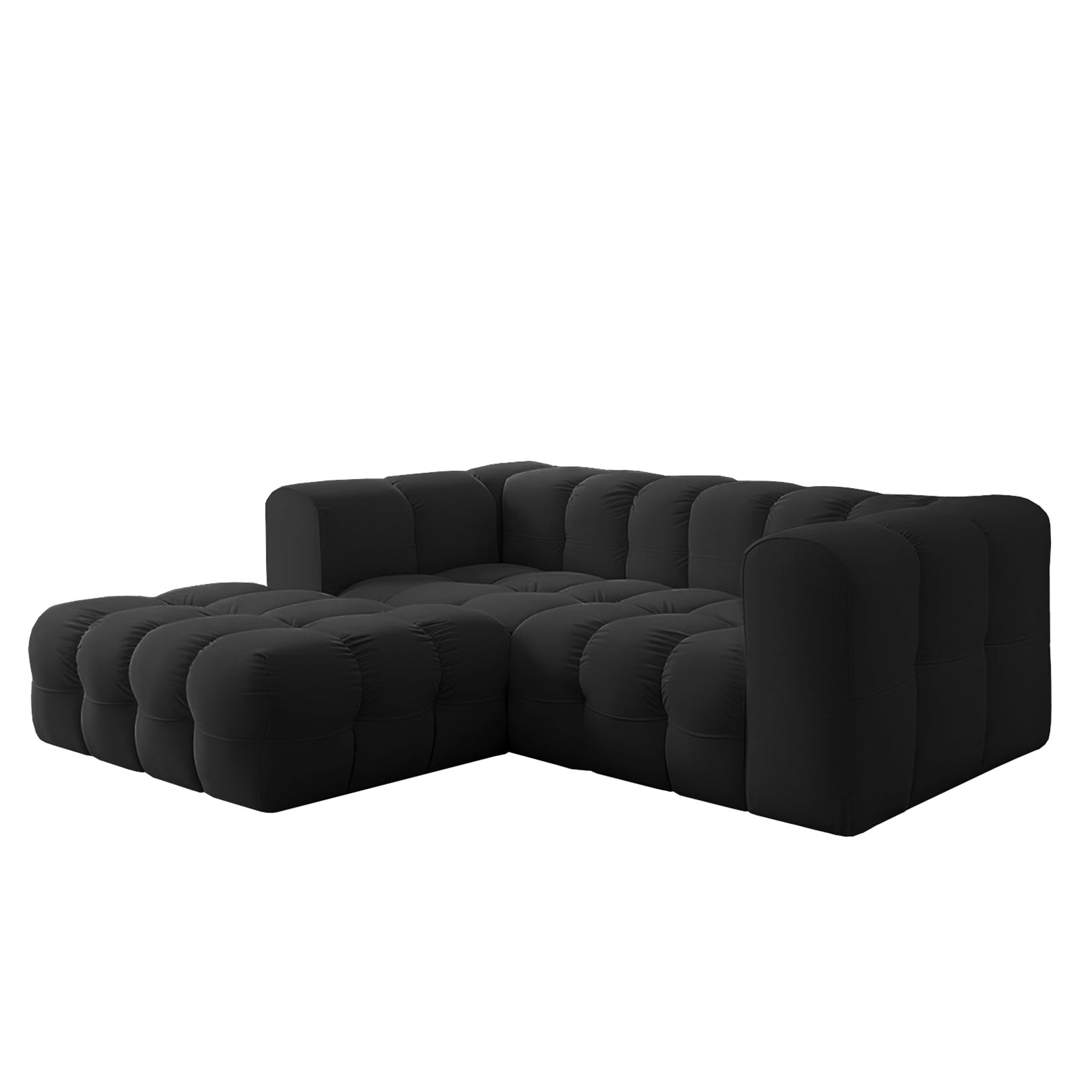 Baloo L mini narożnik w tkaninie Tiffany