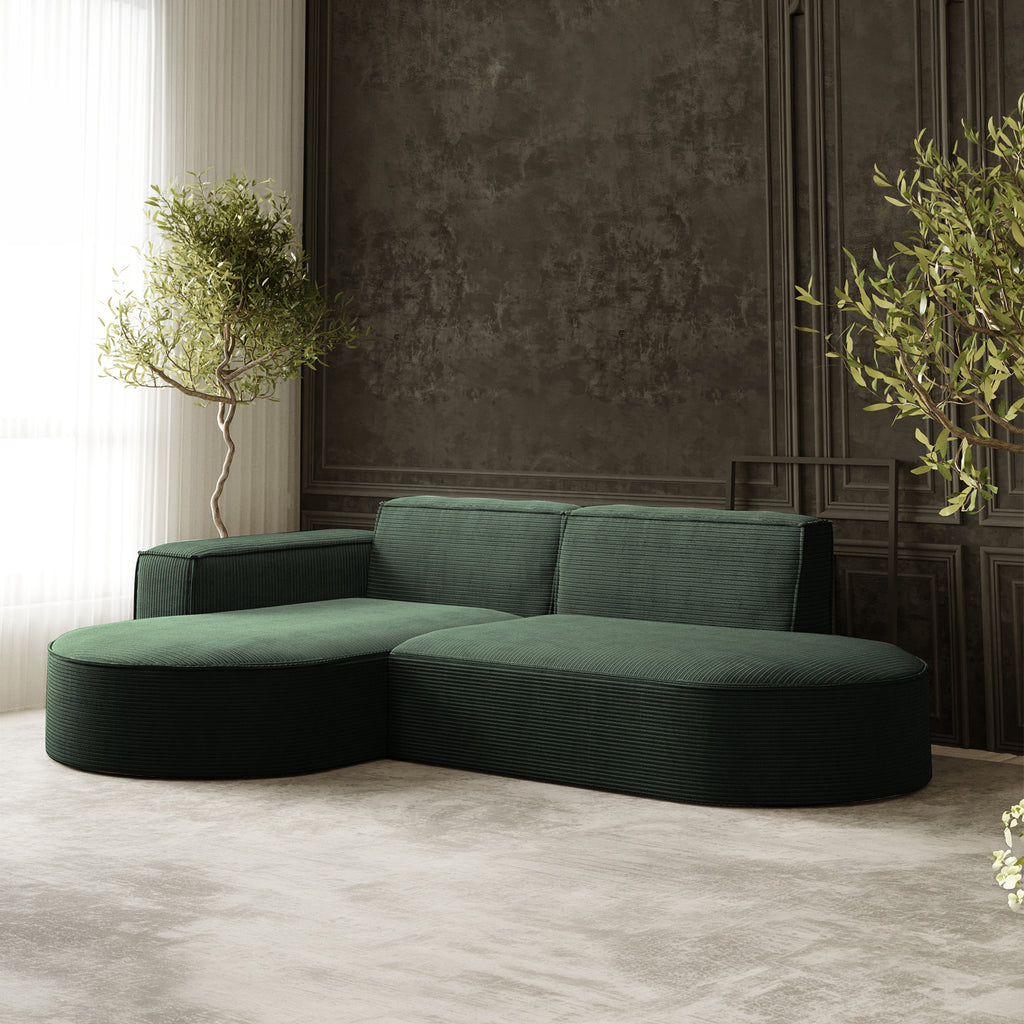 Parma Studio narożnik w tkaninie Poso