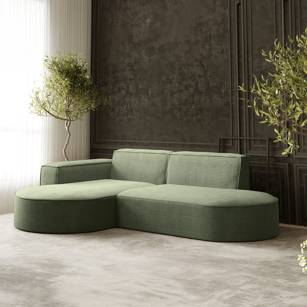 Parma Studio narożnik w tkaninie Poso