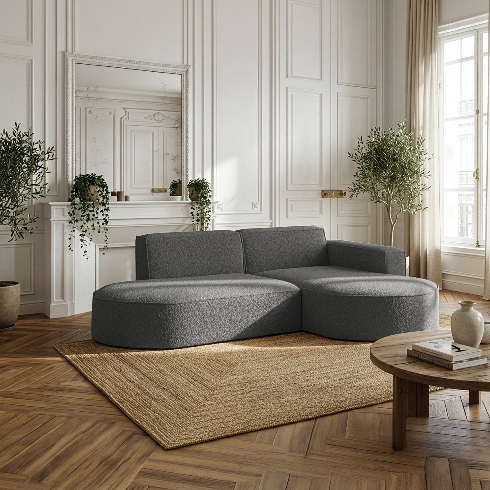 Parma Studio narożnik w tkaninie Quelle