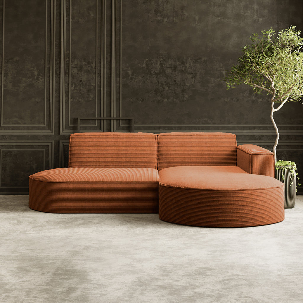 Parma Studio narożnik w tkaninie Poso