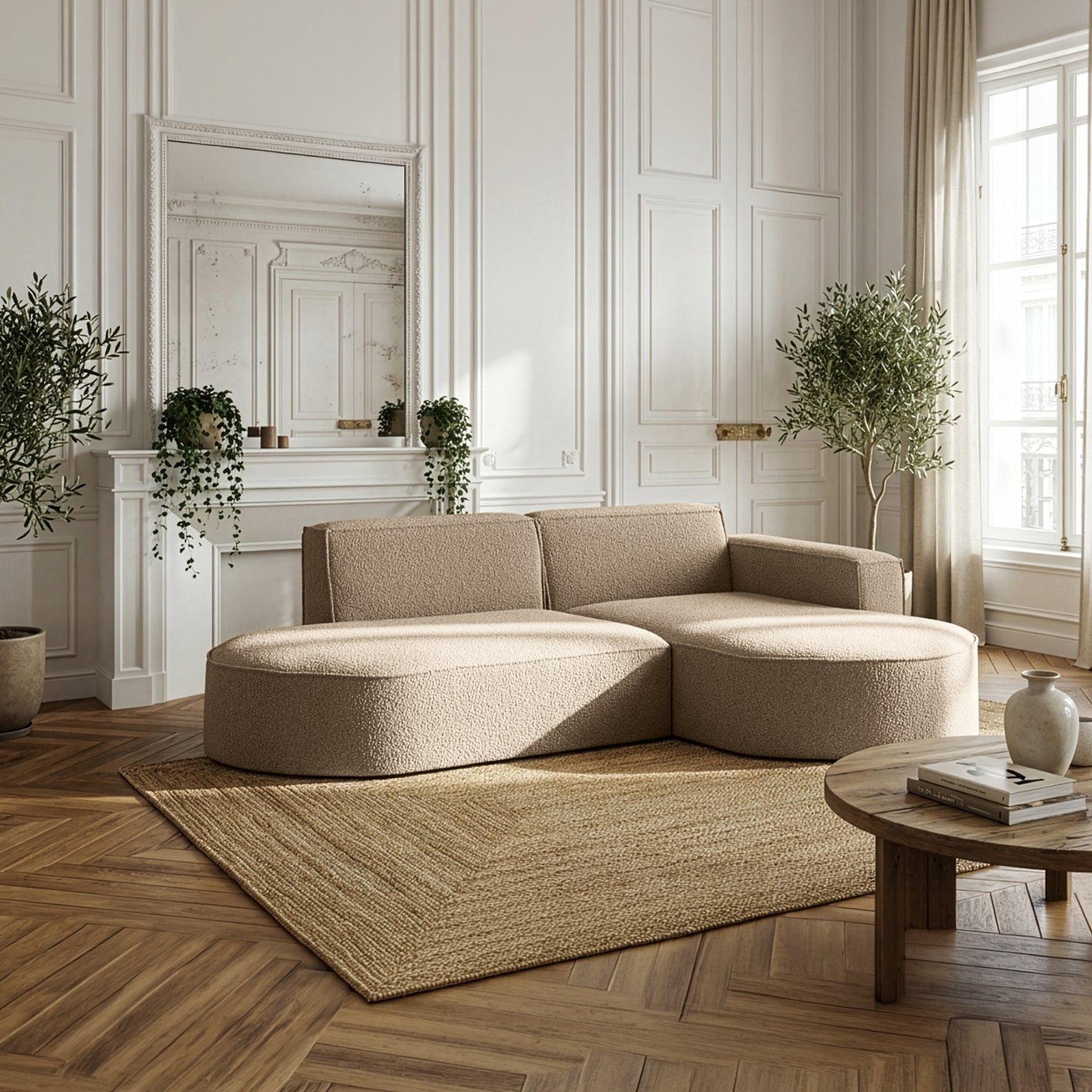 Parma Studio narożnik w tkaninie Quelle