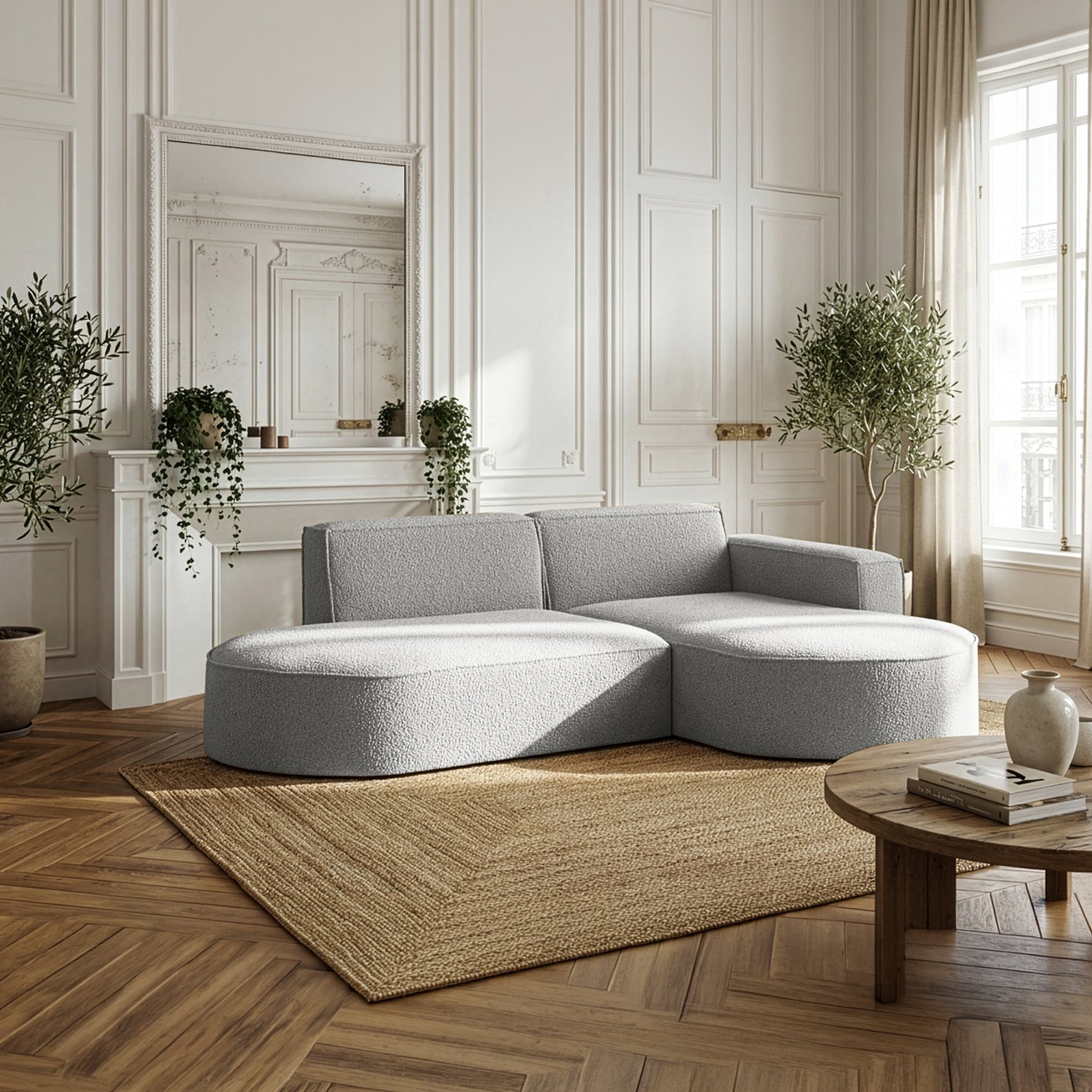 Parma Studio narożnik w tkaninie Quelle