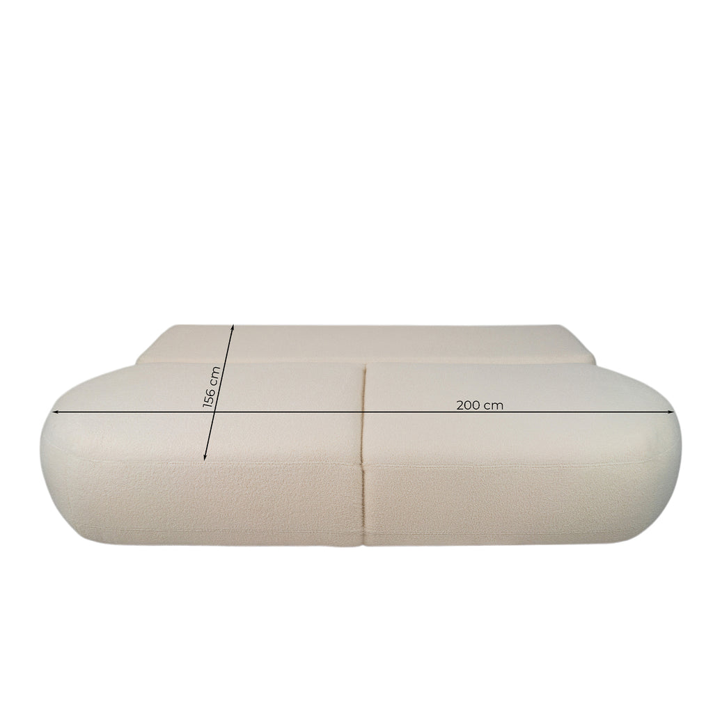 Sofa Fabo w tkaninie Quelle